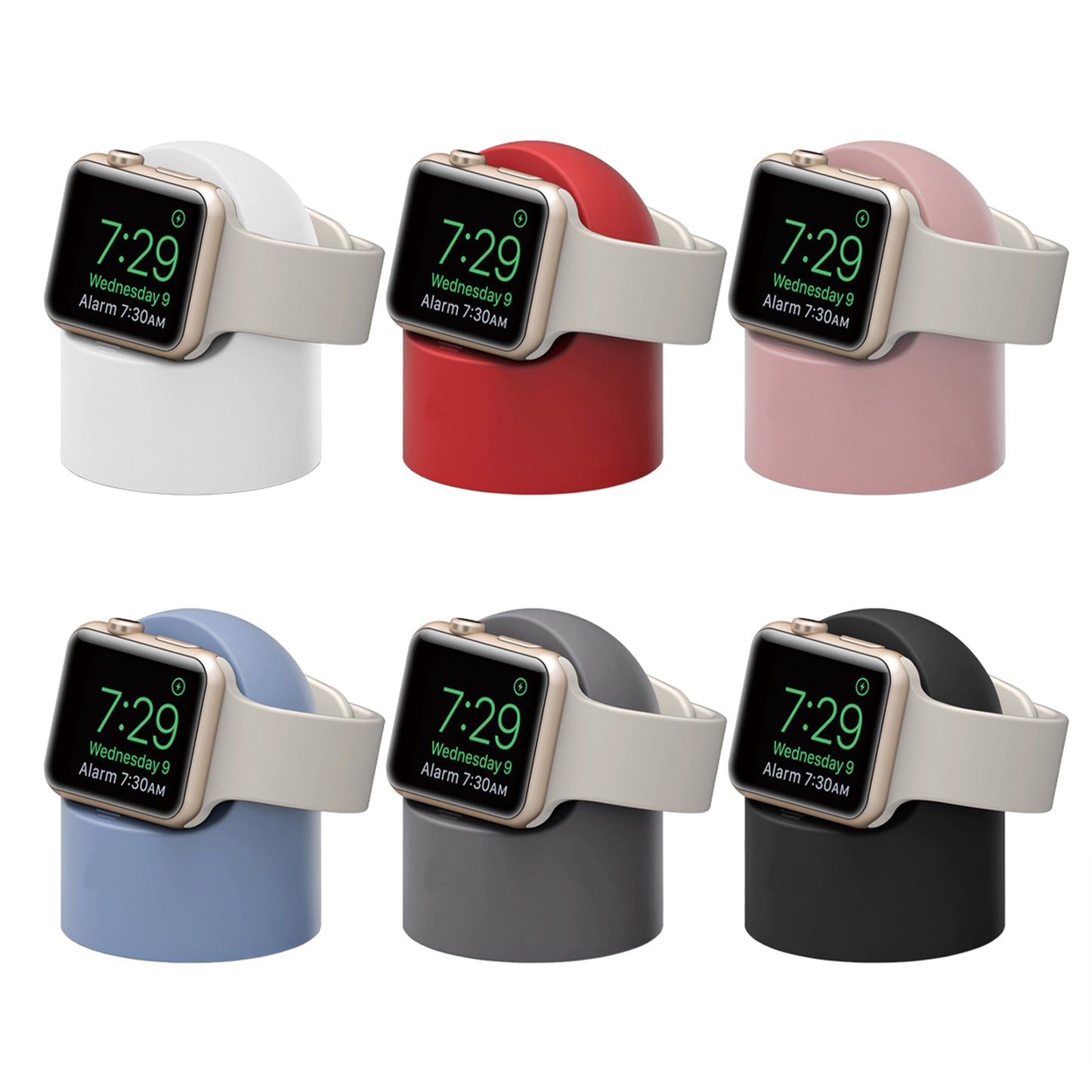 Apple Watch Charger Stand Compatible with Apple Watch Series 7/6/SE/5/4/3/2/1,iWatch Charging Station