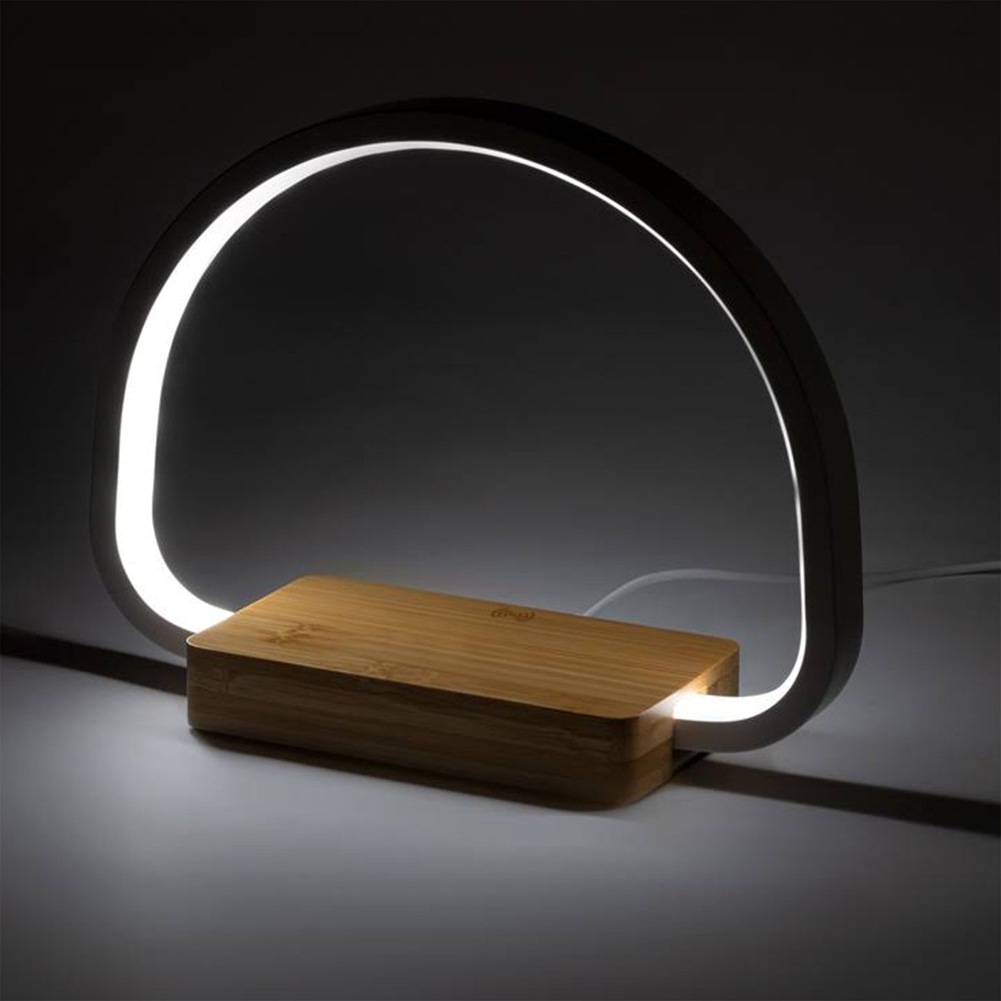 Night Light with Wireless Charger - Stylish Illumination and Qi Charging Convenience