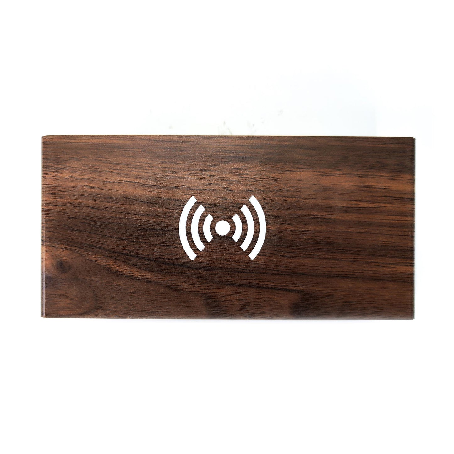 Wireless Charger Clock with LED Clock for iPhone and Samsung Galaxy, Wooden Digital Alarm Clock Charging Station