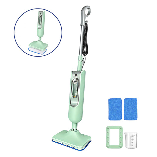 Steam Mop with 13.5 oz Water Tank – Adjustable Steam Floor Cleaner