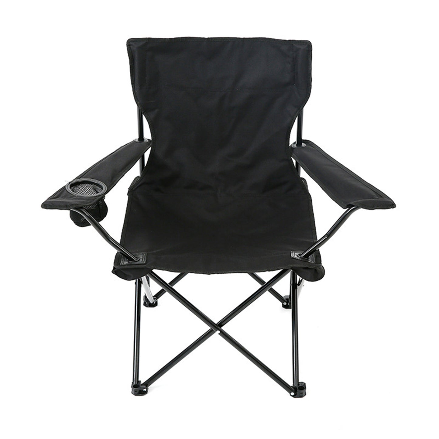 Foldable Camping Chair with Cup Holder & Carrying Case