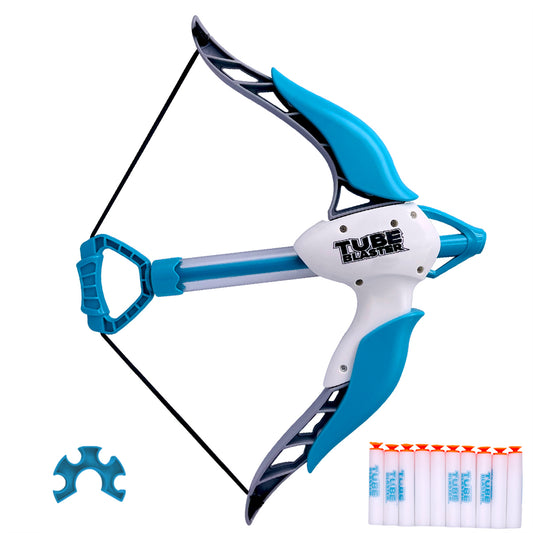 Tube Blaster Archery Set for Kids, Foam Arrow Shooting and Launcher for Outdoor Activities