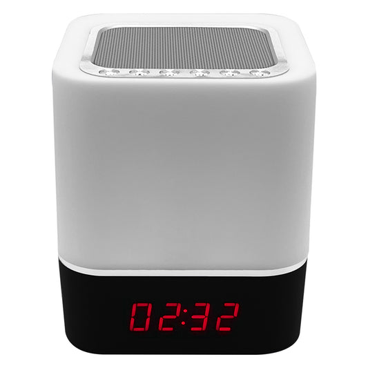 Color Changing Wireless Alarm Clock Speaker